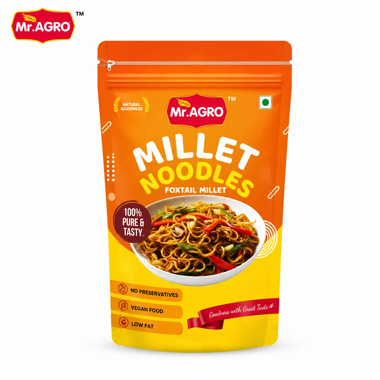 Foxtail Millet Noodles 175Gm - Mr.Agro (buy 1 get 1)
