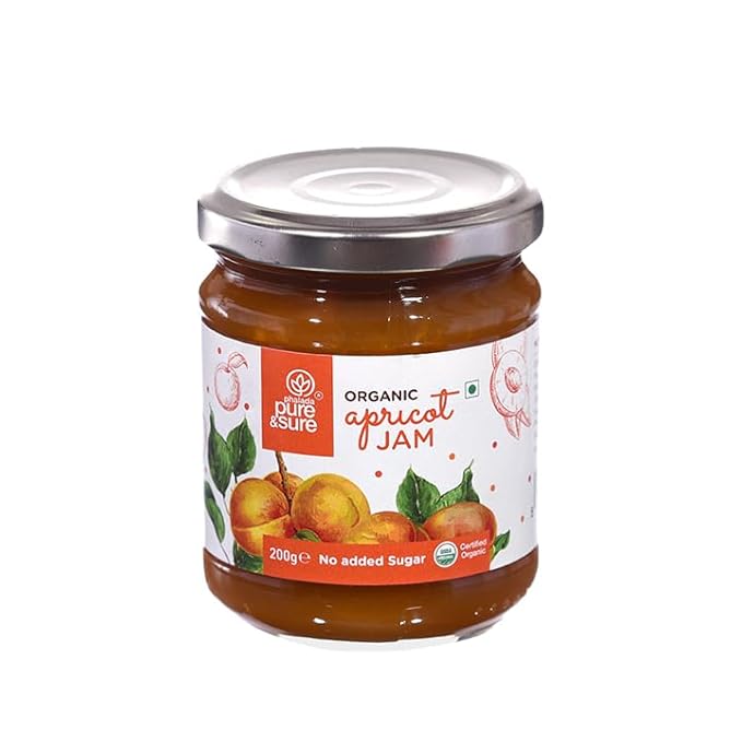 Organic Apricot Jam - Pure & Sure