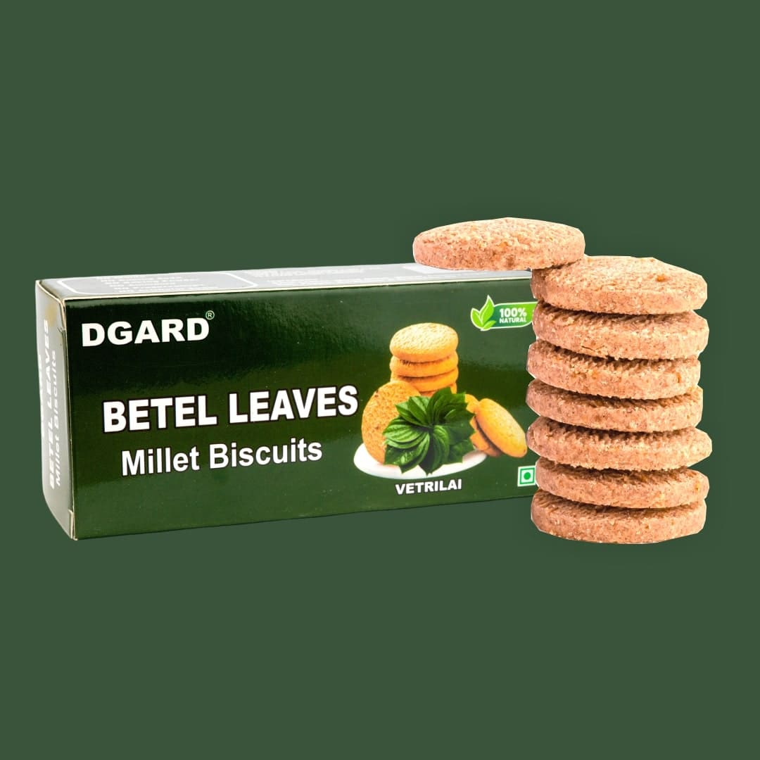 Betel leaves millet biscuits - DGARD
