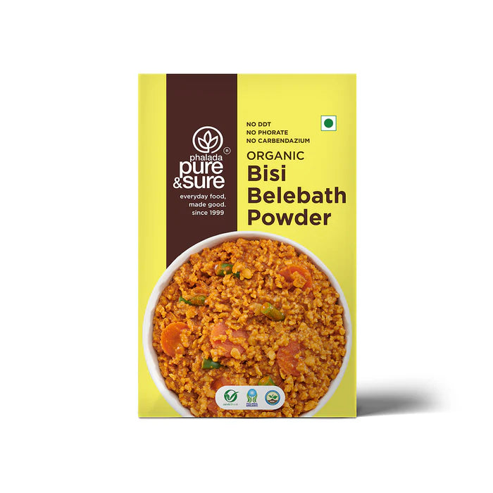 Organic Bisi Belebath Powder - Pure & Sure