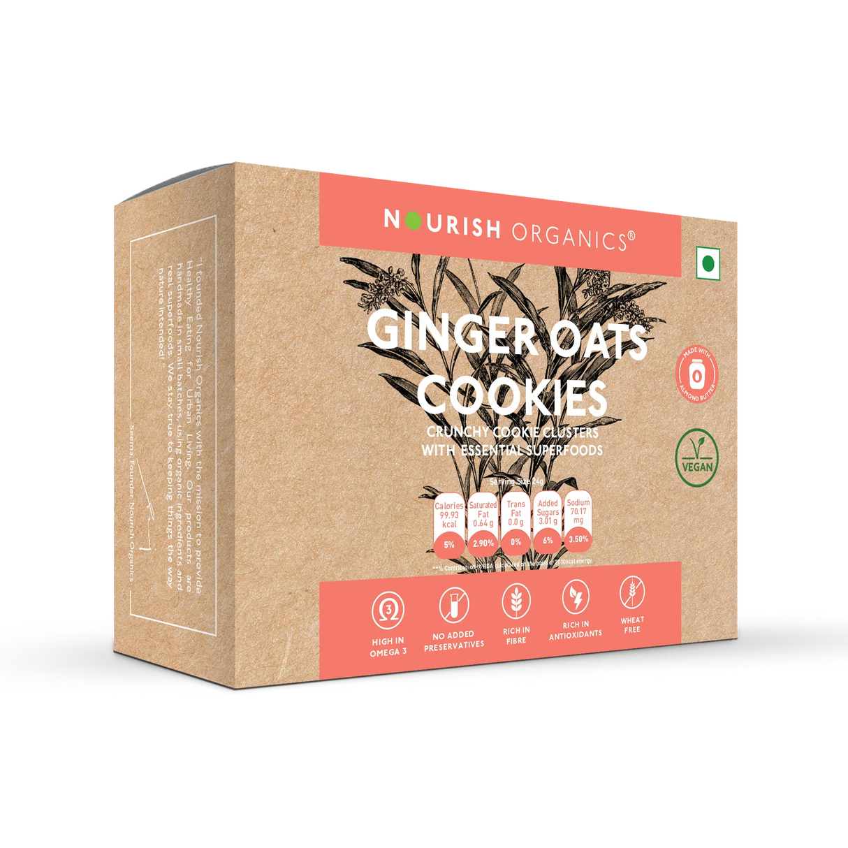 Ginger Oats Cookies