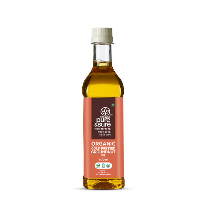 Organic Groundnut Oil - Pure & Sure