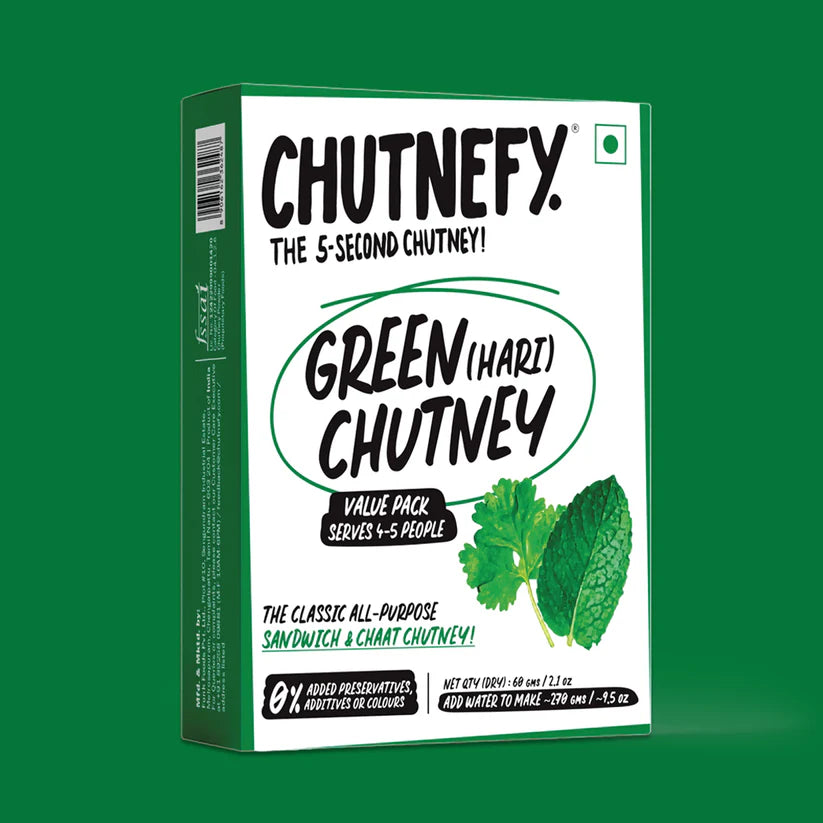 Green (Hari) Chutney - Chutnefy