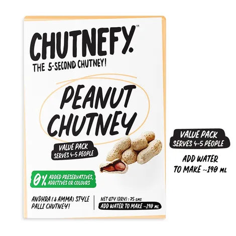 Peanut Chutney - Chutnefy