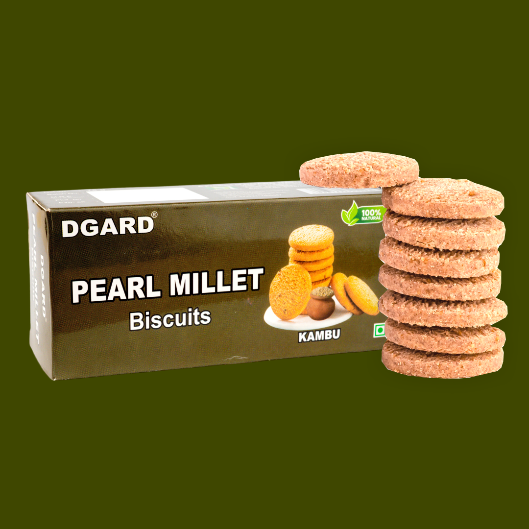 Pearl Millet Biscuits 75gm-Dgard