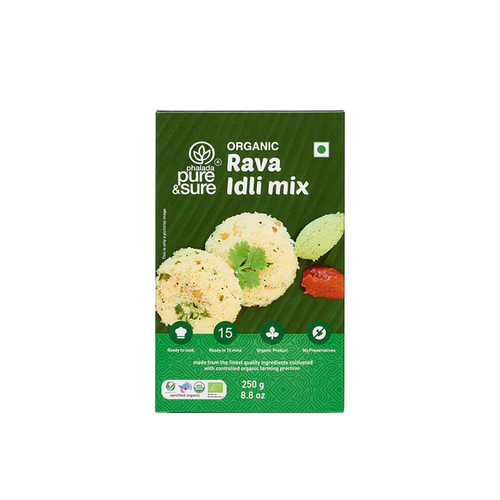 Organic Rava Idly Mix -Pure & Sure