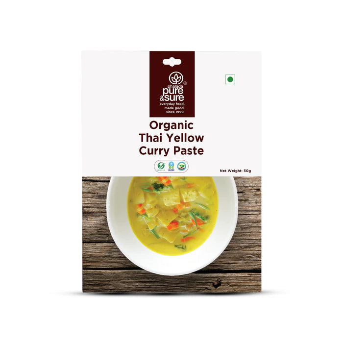 Organic Yellow Curry Paste - Pure & Sure