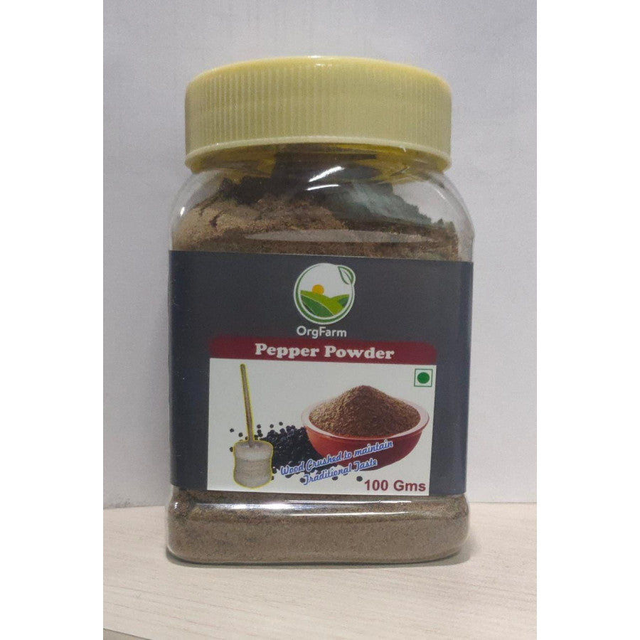 Hand Pounded Pepper Powder - Orgfarm