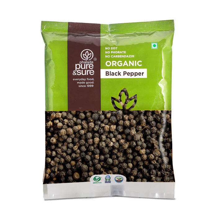Black Pepper Whole - Pure & Sure