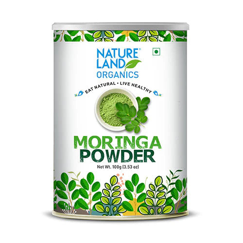 Organic Moringa Powder -NatureLand-100gm