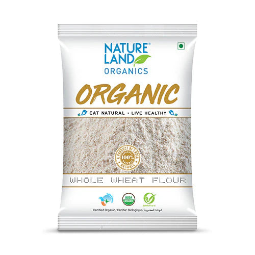 Organic Whole Wheat Flour(Atta)-NatureLand