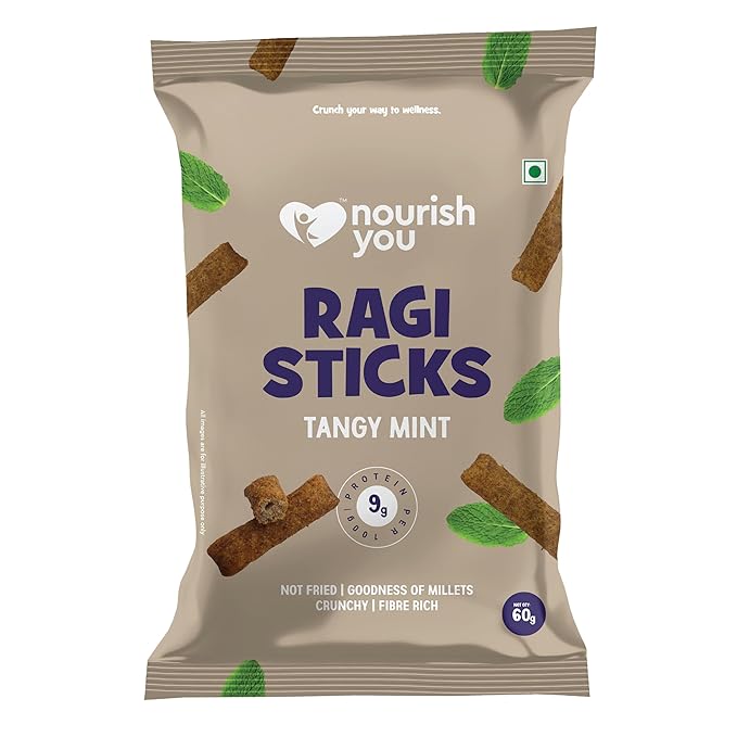 Ragi Sticks - Tangy Mint - Nourish You