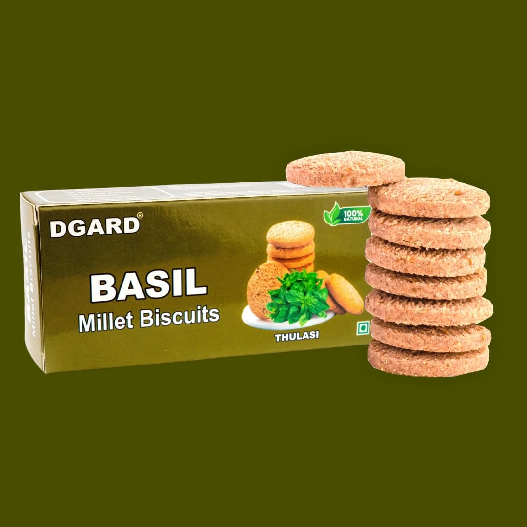 Basil Millet Cookies - DGARD