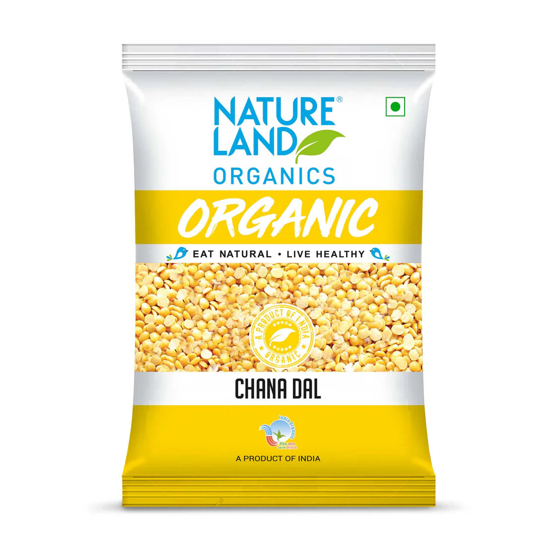 Organics Chana Dal-NatureLand-500gm