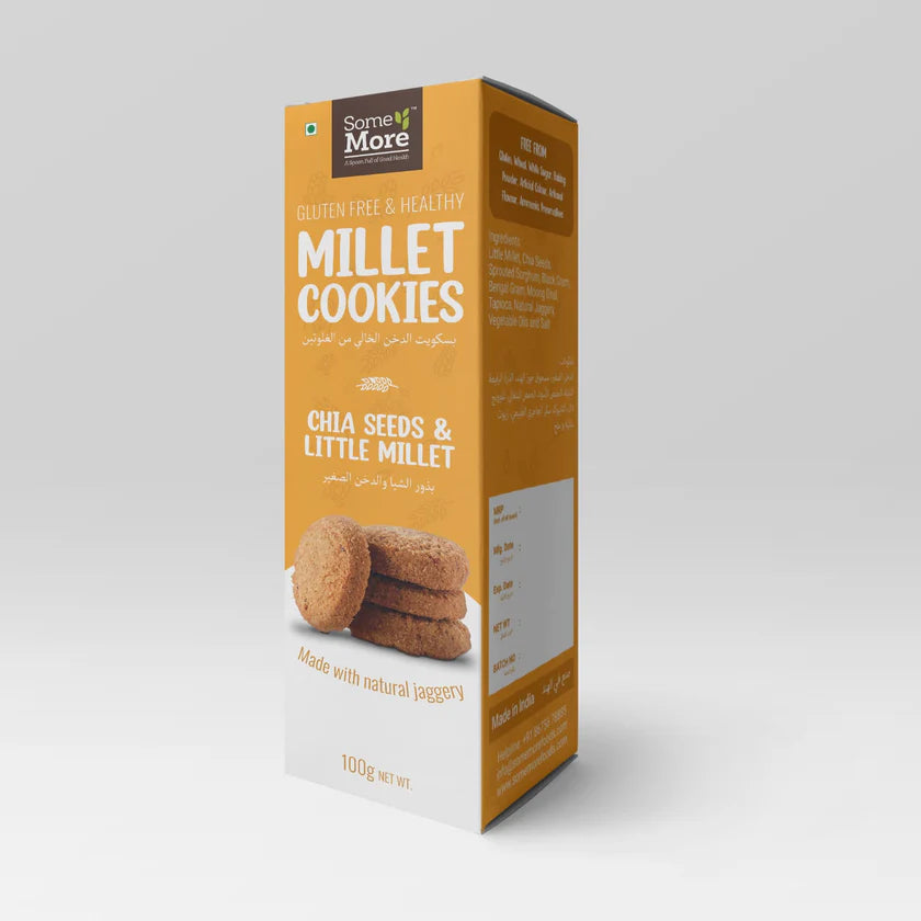 Chia Seeds & Little Millet Cookies - Some More