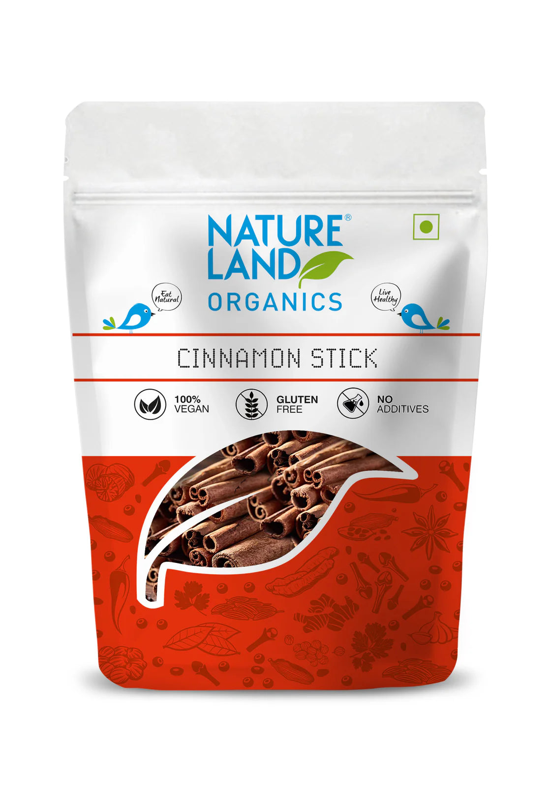Organic Cinnamon Stick -natureland -75gm