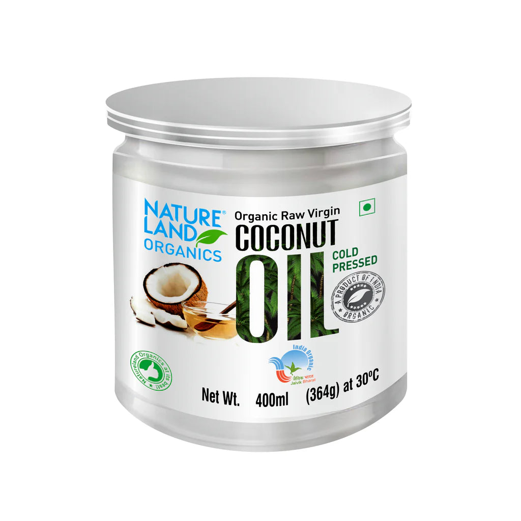 Organic Raw Virgin Coconut oil-NatureLand-400ml