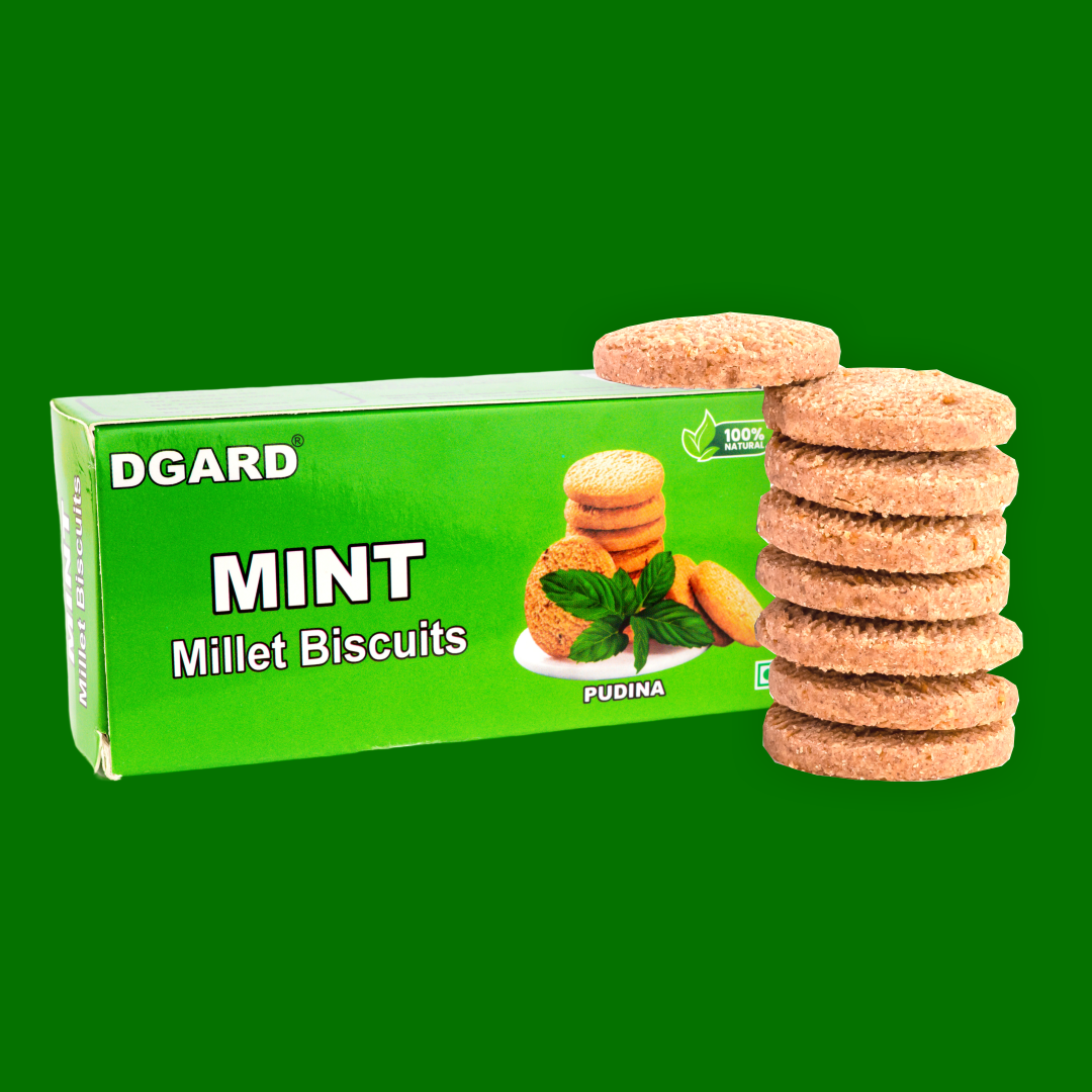 Mint Millet Biscuit 75gm-Dgard