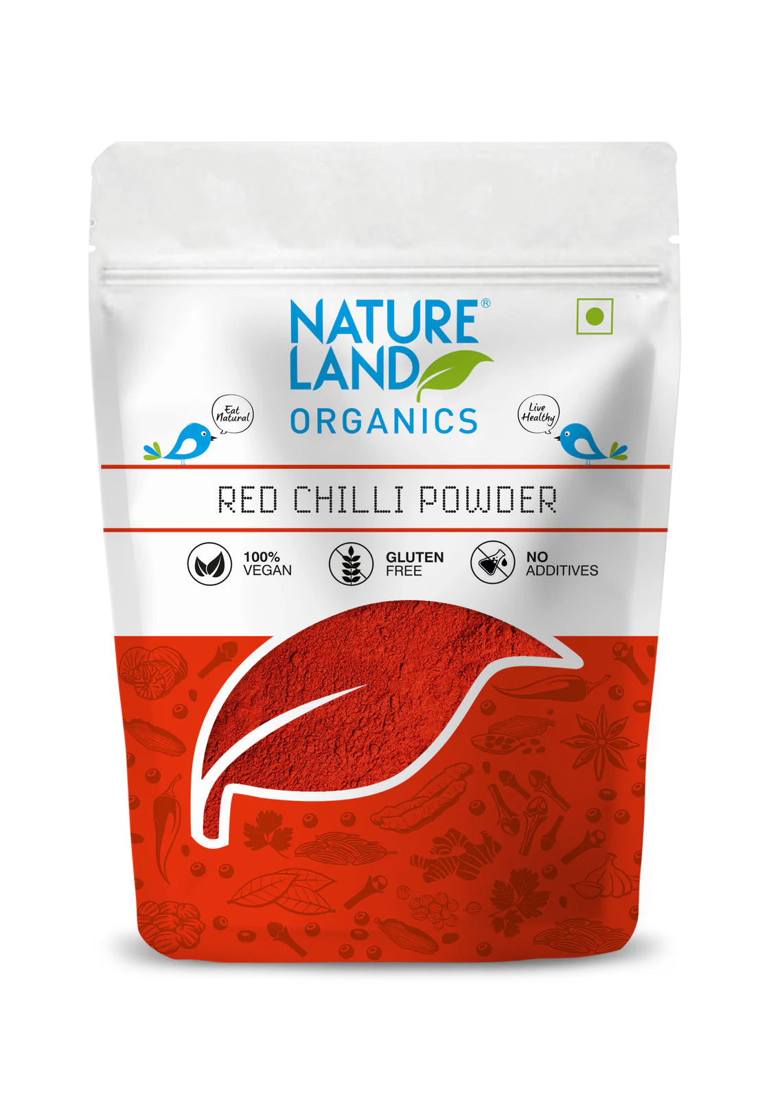 Organics Red Chilli Powder-NatureLand-100gm
