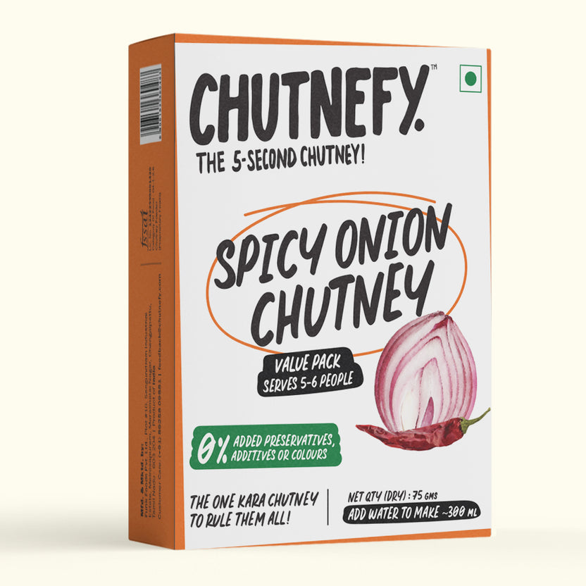 Spicy Onion Chutney - Chutnefy