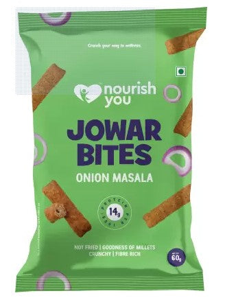 Jowar Bites - Onion Masala - Nourish You