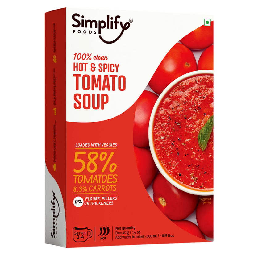 Hot & Spicy Tomato Soup - Simplify