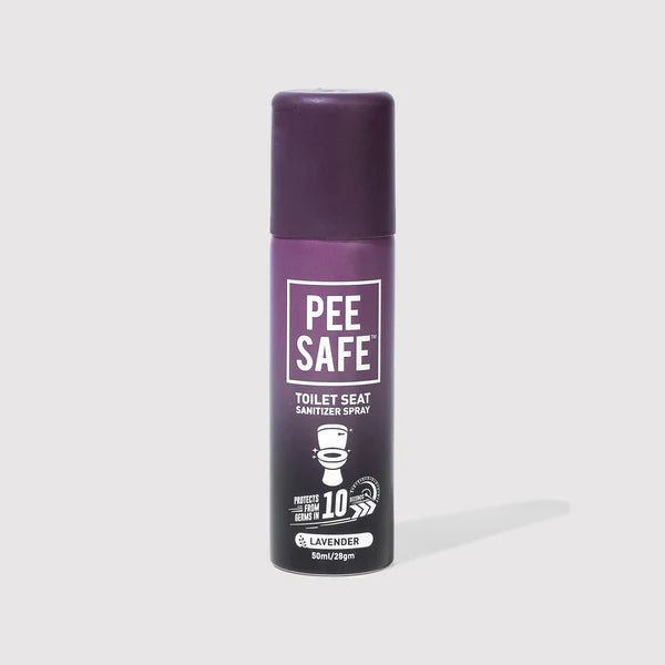 Toilet Seat Sanitizer Spray Lavender - PeeSafe