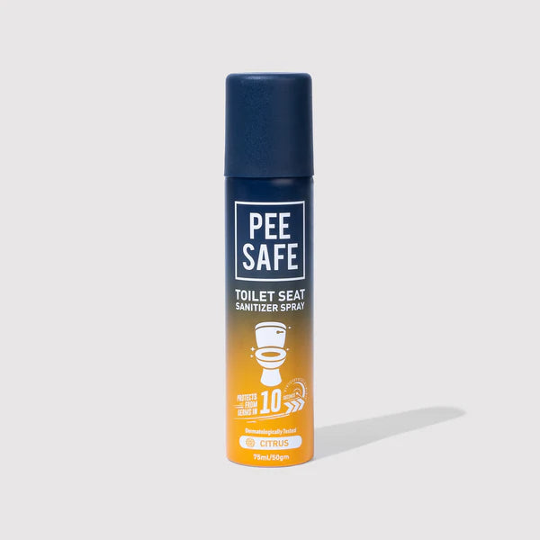 Toilet Seat Sanitizer Spray (Citrus) - PeeSafe