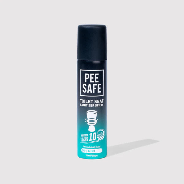 Toilet Seat Sanitizer Spray (Mint) - PeeSafe