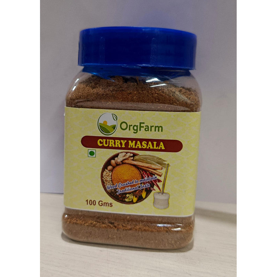 Hand Pounded Curry Masala Powder - OrgFarm