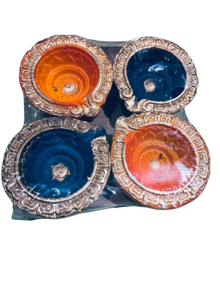 Karthigai deepam Lamp - 4pc