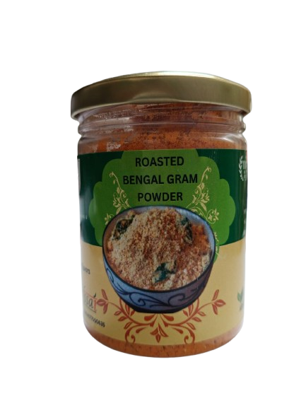 Roasted Bengal gram Powder - Paruppu podi Abhi Ruchulu