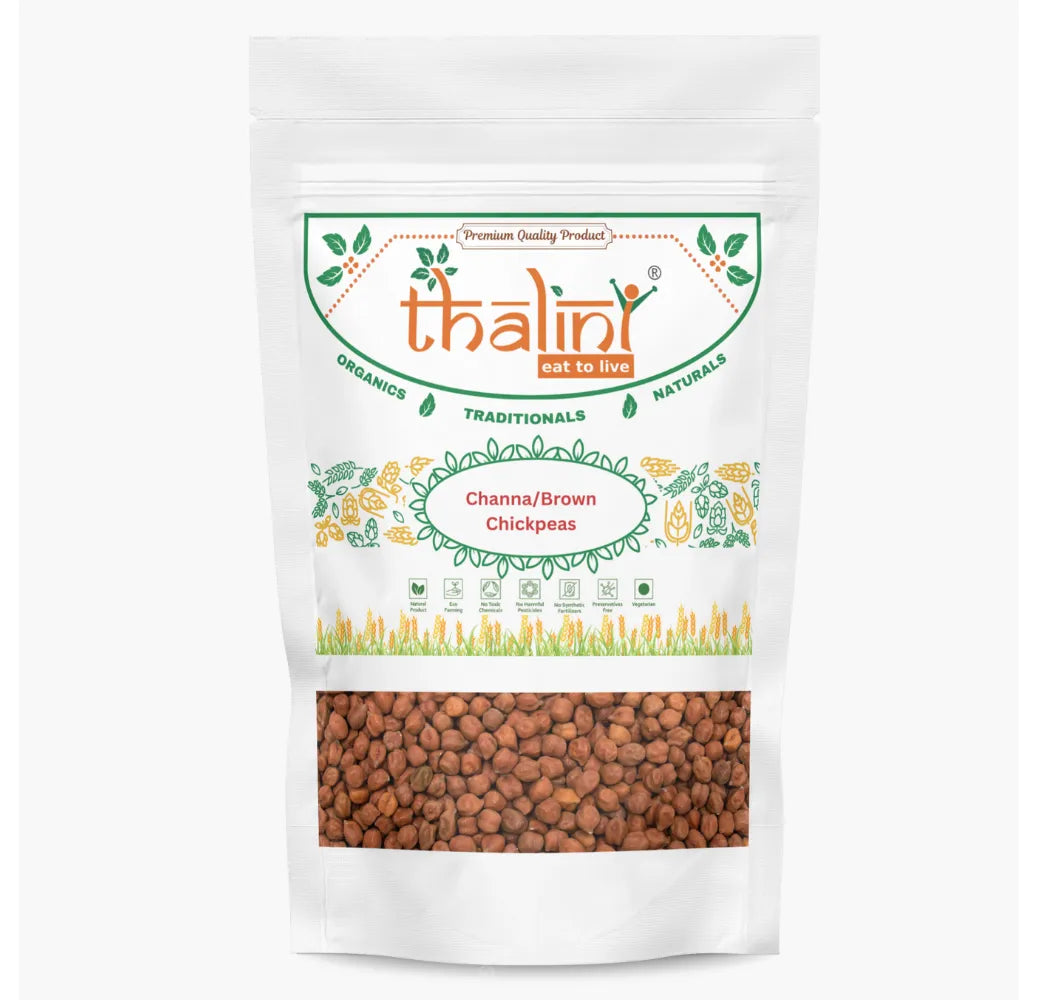 Organic Chana/Brown Chickpeas-Thalini-500gm