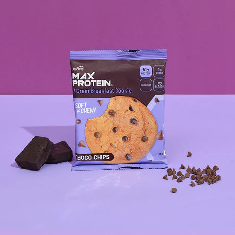 7 Grain Breakfast Cookie - Choco Chip - Max Protein