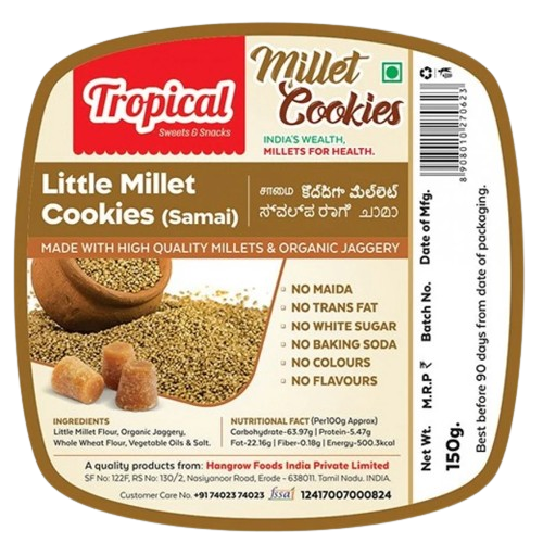 Little Millet Cookies - Samai - Tropical