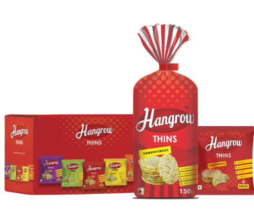 Tomato Chilli Thins -Hangrow-150gm