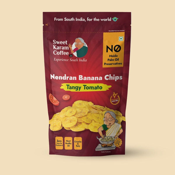 Nendran Banana Chips - Tangy Tomato - SKC